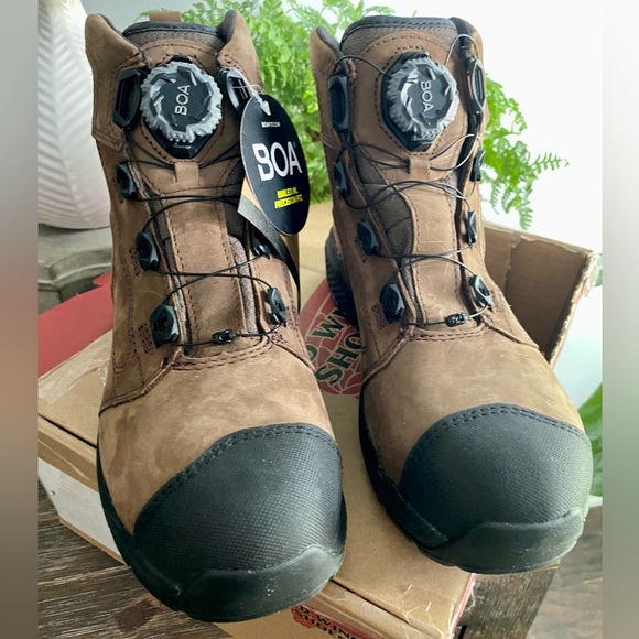 *NEW* Red Wing Men’s 8 Exos Lite 6-inch Waterproof Safety Toe Boot | Style 2453 - Picture 5 of 9